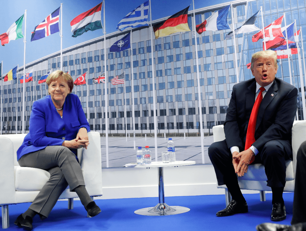 Trump y Merkel aseguran que mantienen buena relación