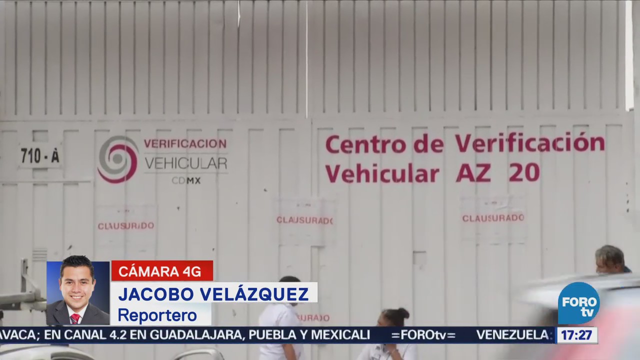 Clausuran Centro Verificación Vehicular Verificentros CDMX Corrupción