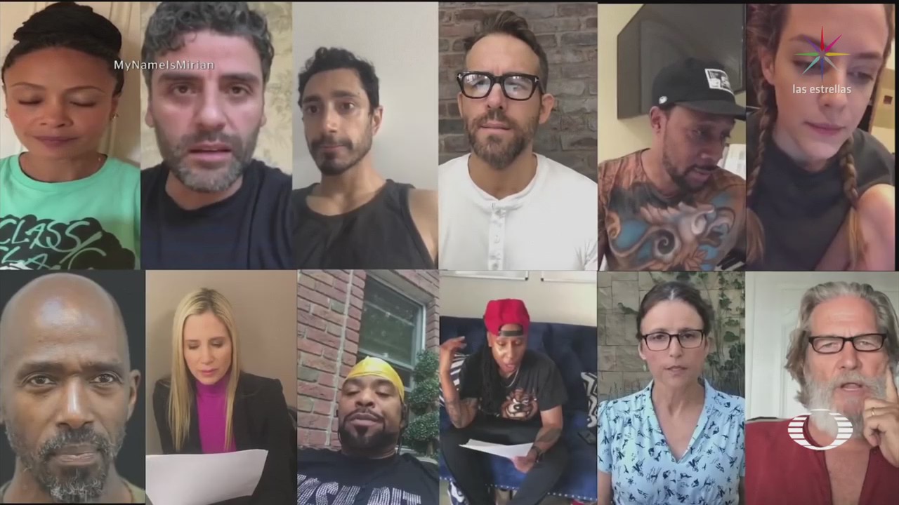 Artistas de Hollywood presentan carta de migrante separada