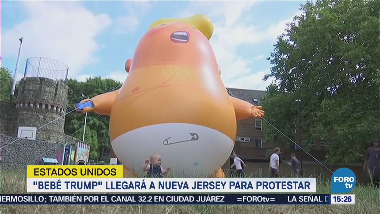 Bebé Trump Llegará Nueva Jersey Protestar