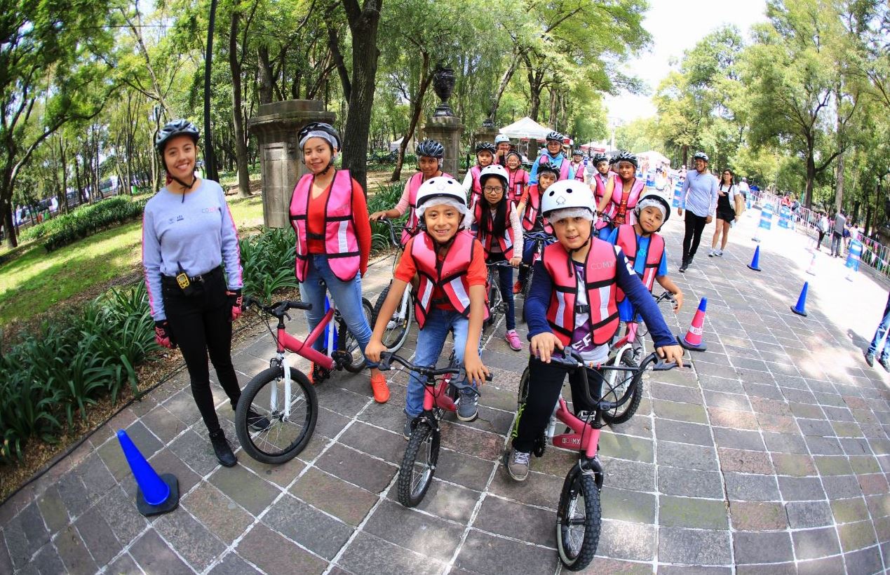 Más de 14 mil personas han tomado clases de ciclismo urbano en CDMX