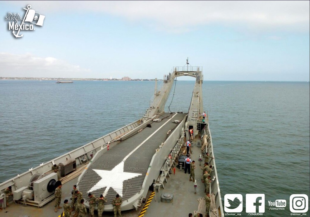 Arriba el buque ‘Papaloapan’ al puerto de Veracruz