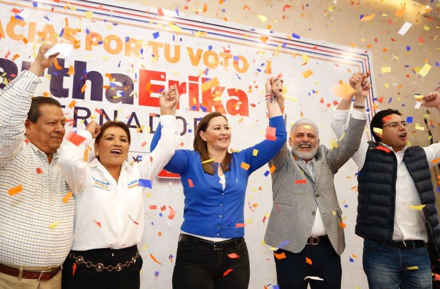 “Confío que mantendré el triunfo electoral en Puebla”, dice Martha Érika Alonso