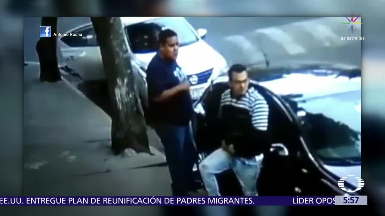 Captan a ladrones de autopartes en la delegación Álvaro Obregón, CDMX