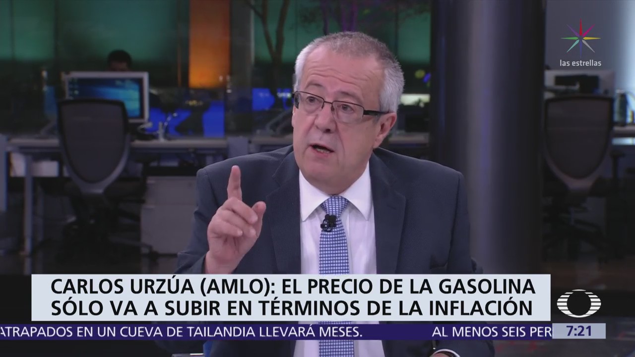 Carlos Urzúa, futuro secretario de Hacienda, en la mesa de Despierta