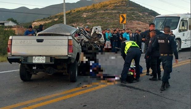 Choque deja tres muertos 15 lesionados Saltillo, Coahuila
