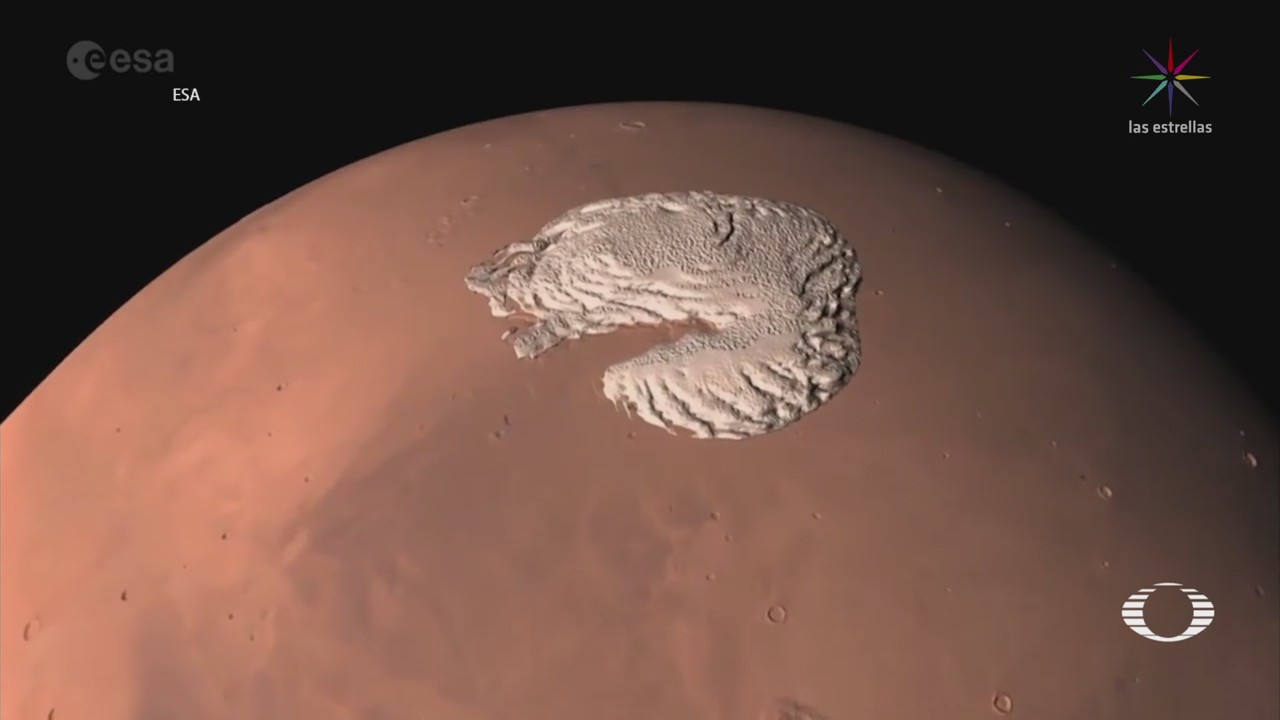 Científicos descubren agua en Marte