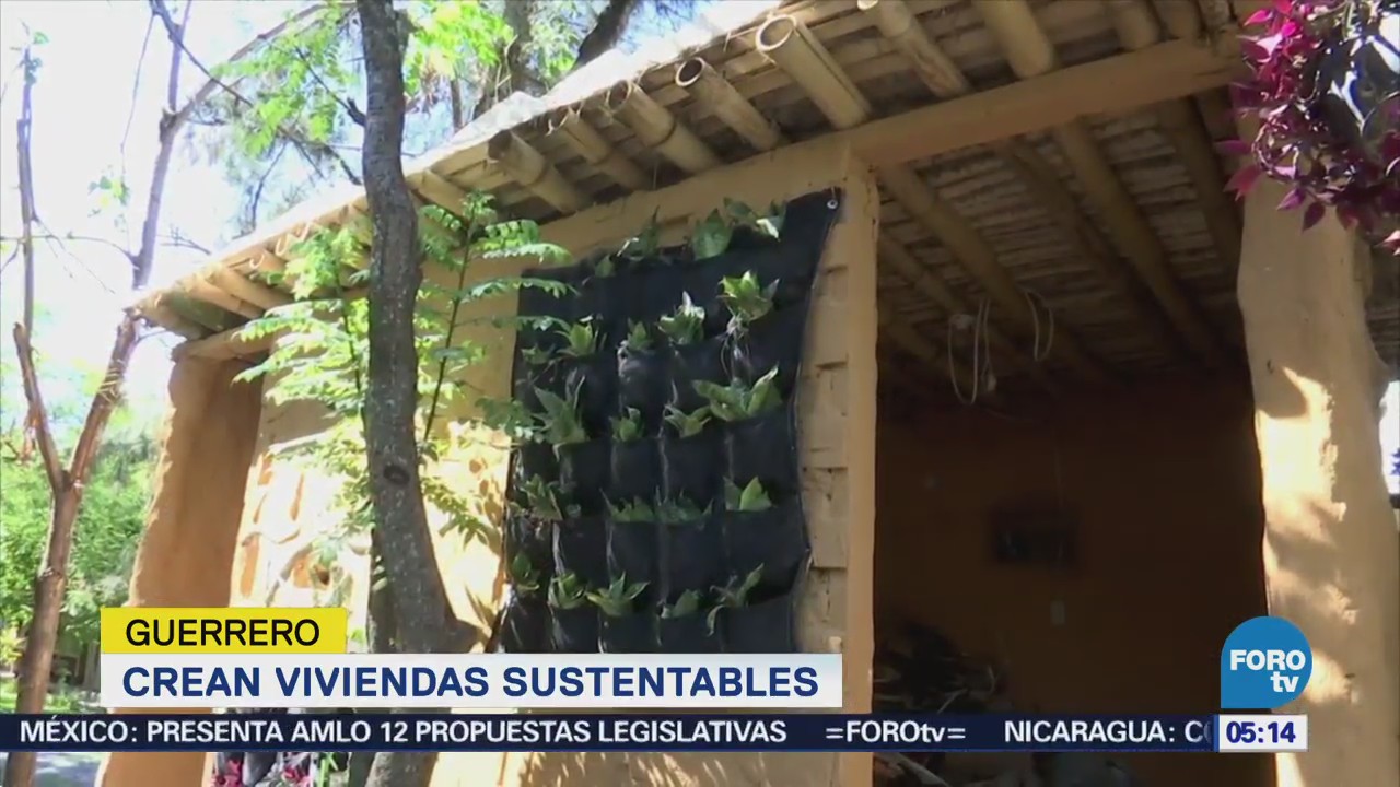 Construyen casa con material reciclado en Chilpancingo, Guerrero