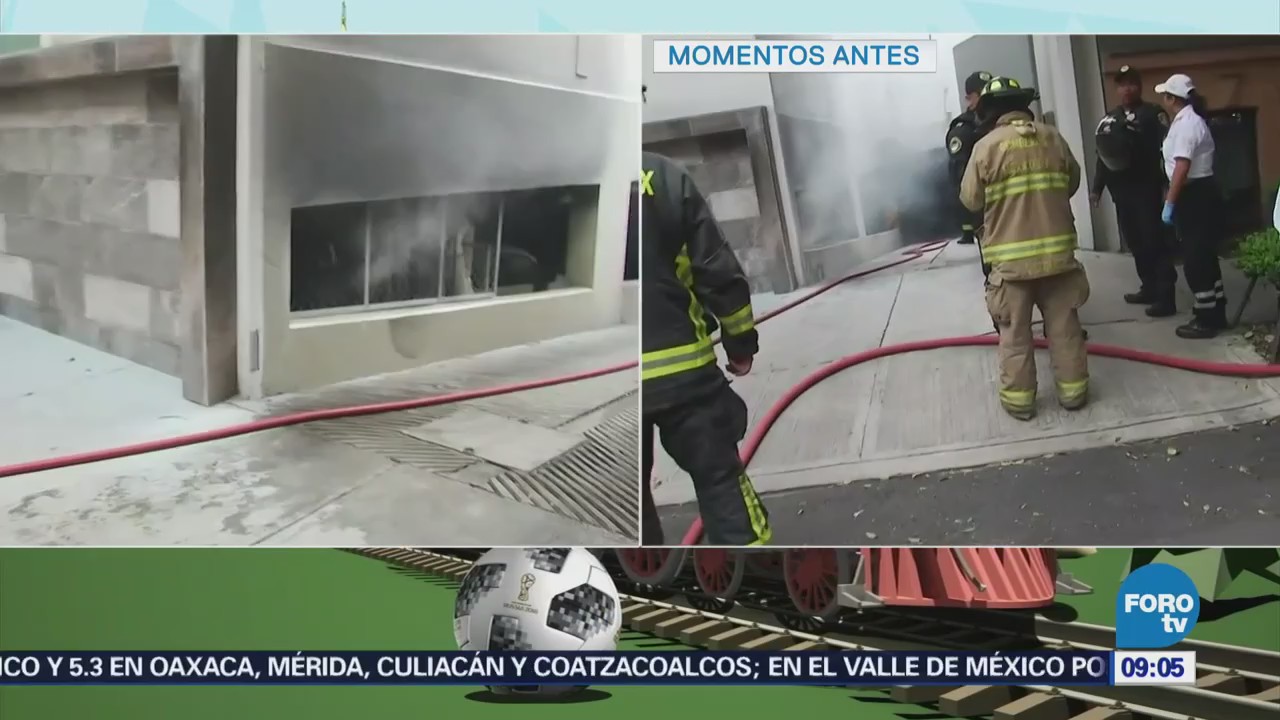 Controlan incendio en la calle Córdoba