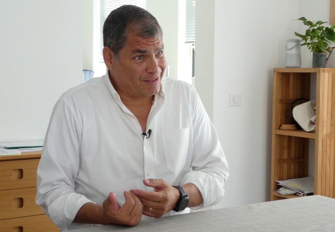 Corte de Ecuador ratifica orden de prisión contra expresidente Rafael Correa
