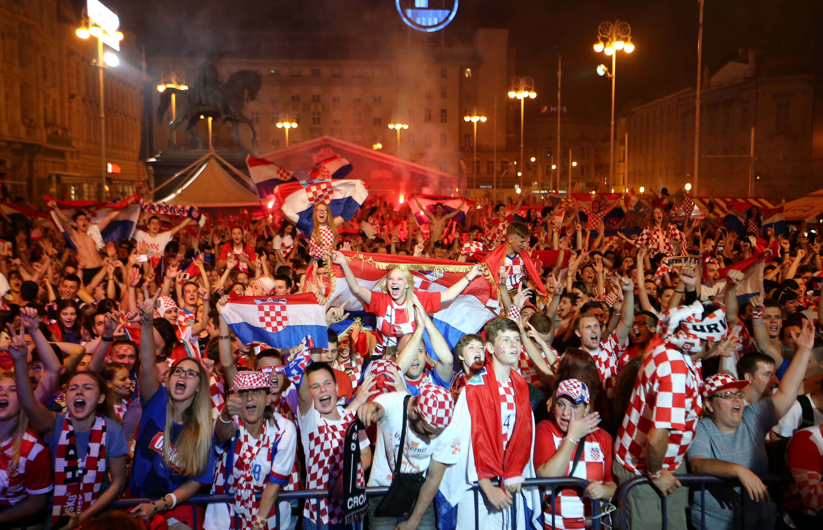 Croacia festeja histórico pase a la final del Mundial Rusia 2018