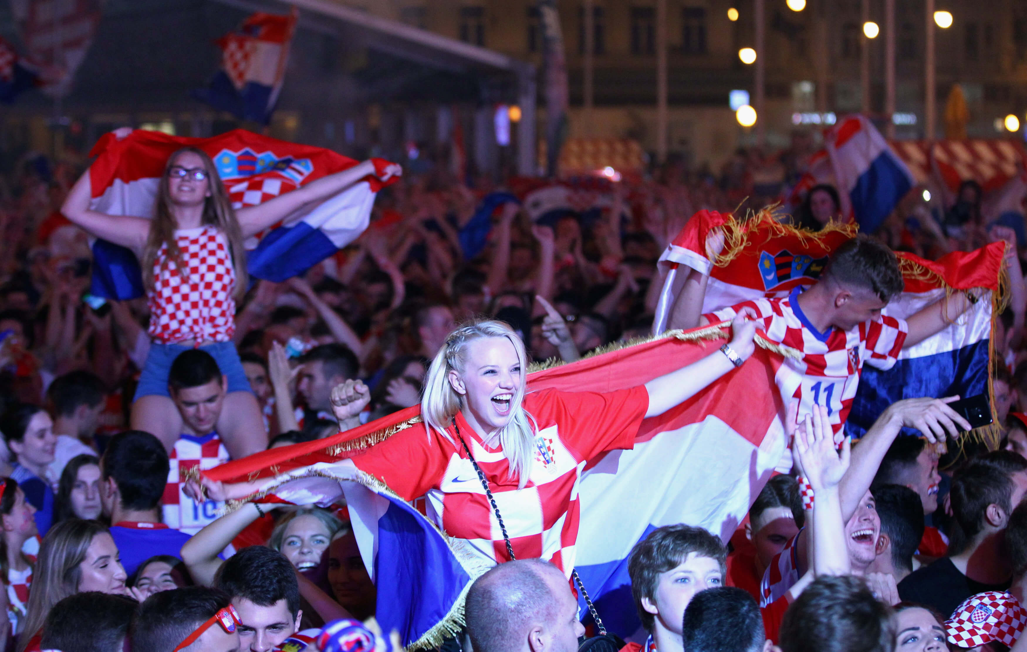 Croacia festeja histórico pase final Mundial Rusia