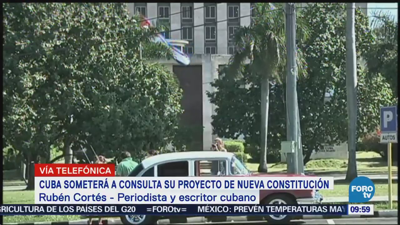 Cuba Someterá Consulta Proyecto Nueva Constitución