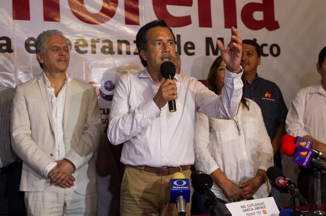 domingo darán constancia mayoría Cuitláhuac García Veracruz