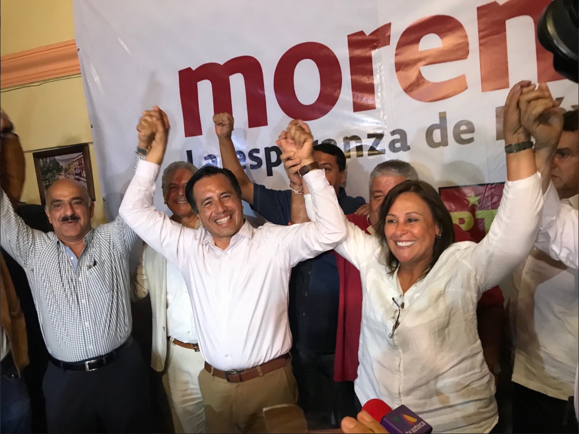 Cuitláhuac García pide tranquilidad a contendientes por la gubernatura de Veracruz