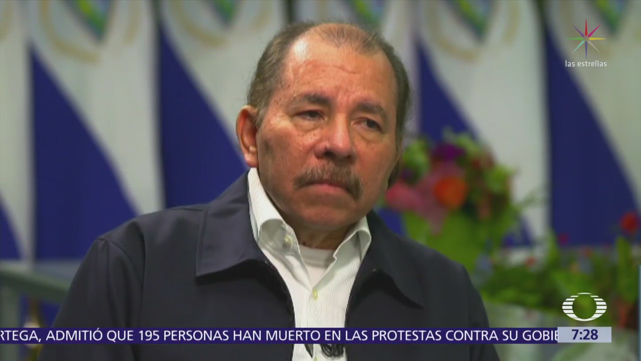 Daniel Ortega admite muerte de 195 personas durante protestas