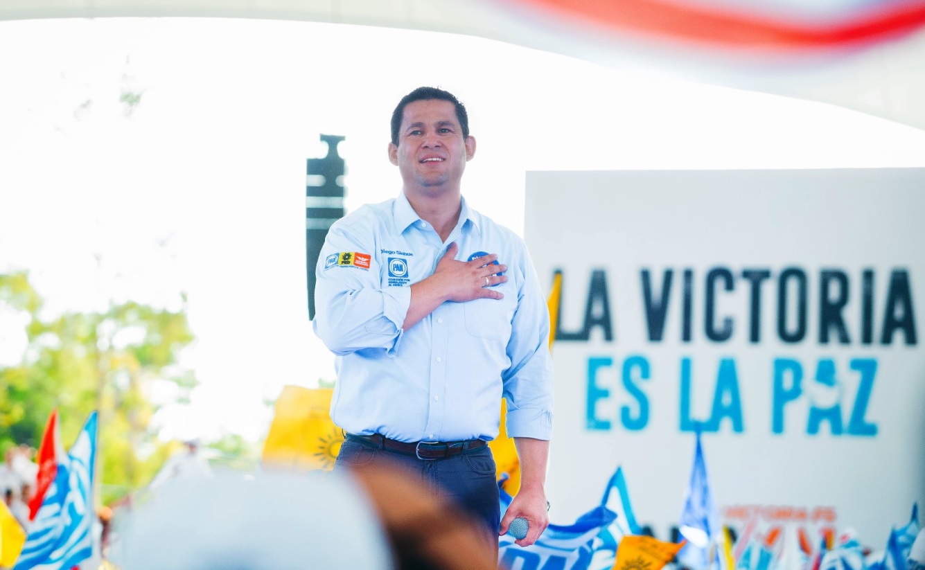 ‘Vamos a dar buenos resultado’, asegura Diego Sinhué Rodríguez, candidato del Frente en Guanajuato