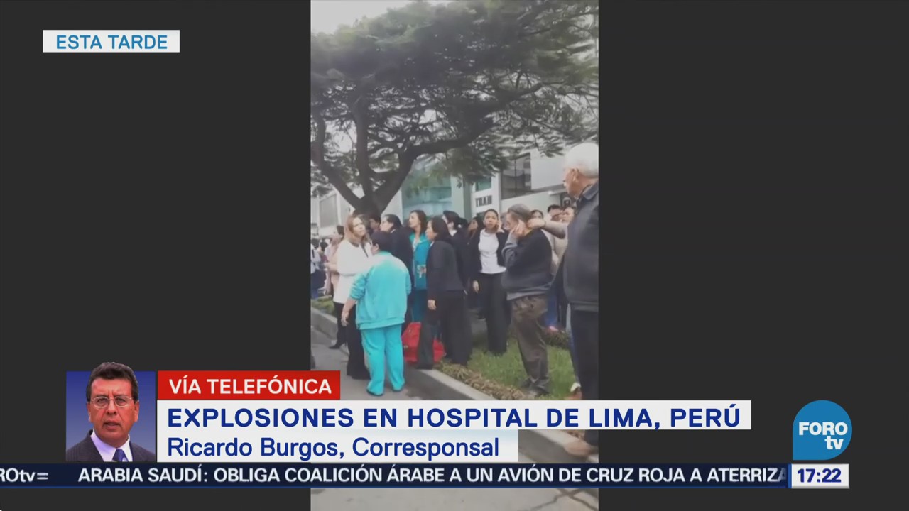 Descartan Atentado Terrorista Hospital Perú