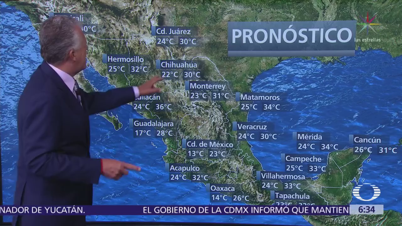 Despierta con Tiempo: Onda tropical 13 provocará lluvias en el occidente de México