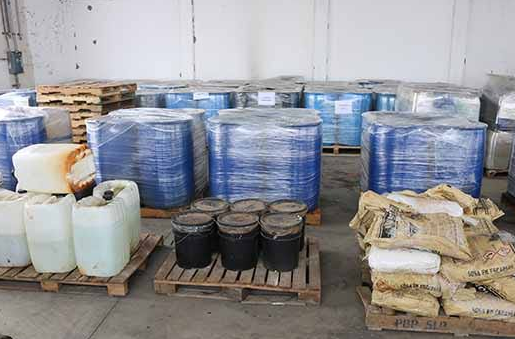 PGR destruye más de 28 toneladas de precursores químicos (PGR Jalisco)
