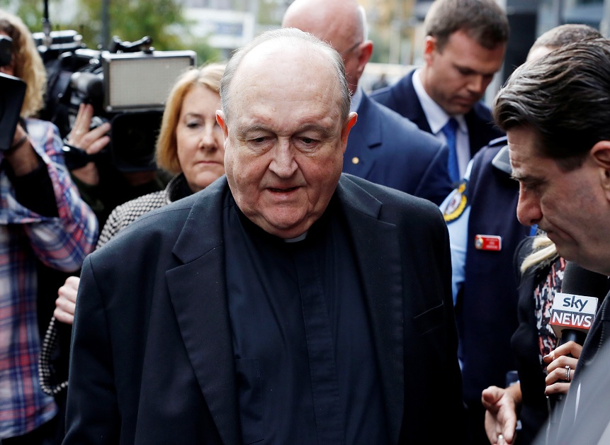 Papa acepta renuncia del arzobispo australiano Philip Wilson, condenado por abusos