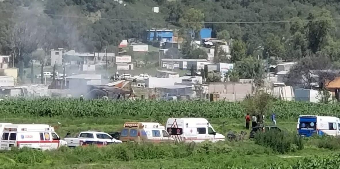 Suspenden temporalmente venta de pirotecnia en Tultepec, tras explosión