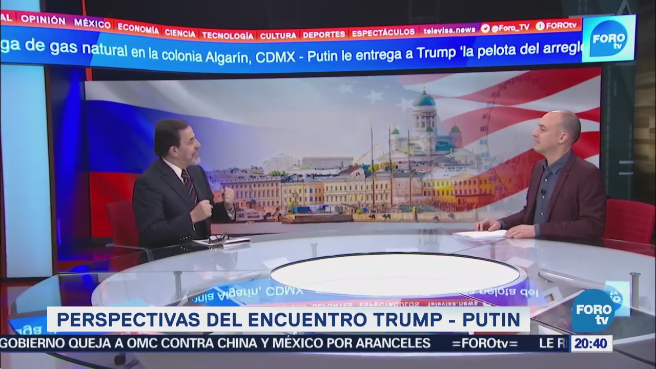 Francisco Gil Villegas analiza cumbre Trump-Putin