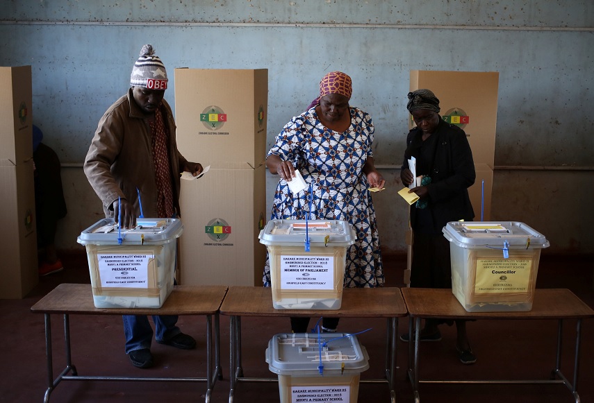 Zimbabue elige presidente primeras elecciones después Mugabe