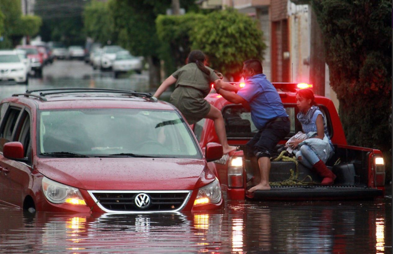 Lluvias provocan inundaciones en municipios de Guanajuato