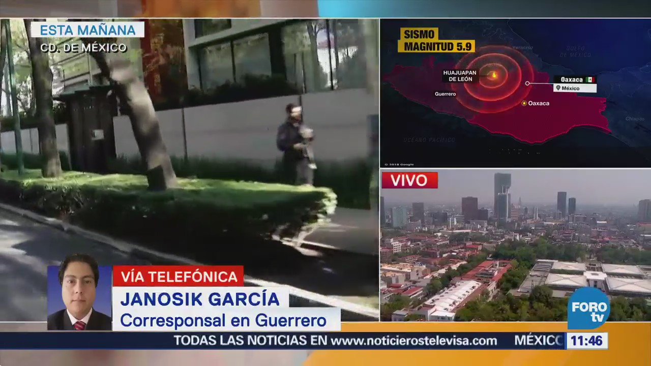 Guerrero revisan inmuebles para descartar daños por sismo