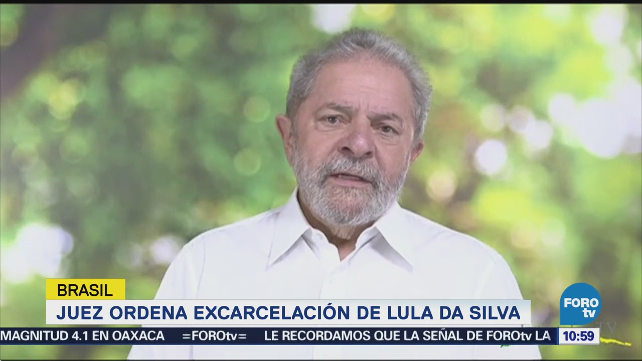 Ordenan Liberar Expresidente Luiz Inácio Lula Silva