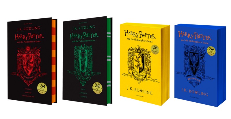 Lanzan ediciones especiales de 'Harry Potter y la piedra filosofal' por 20 aniversario