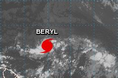 ‘Beryl’ se convierte en el primer huracán de la temporada en el Atlántico