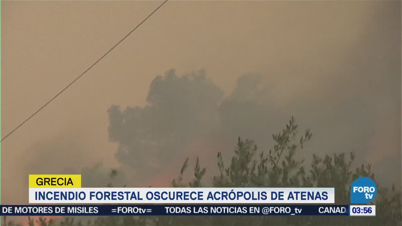 Incendio forestal deja 50 muertos en Grecia