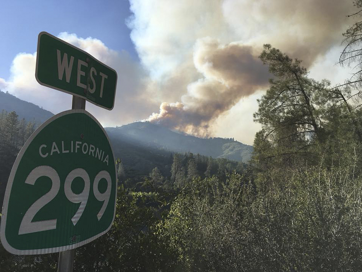 Gobernador de California declara estado de emergencia por incendios