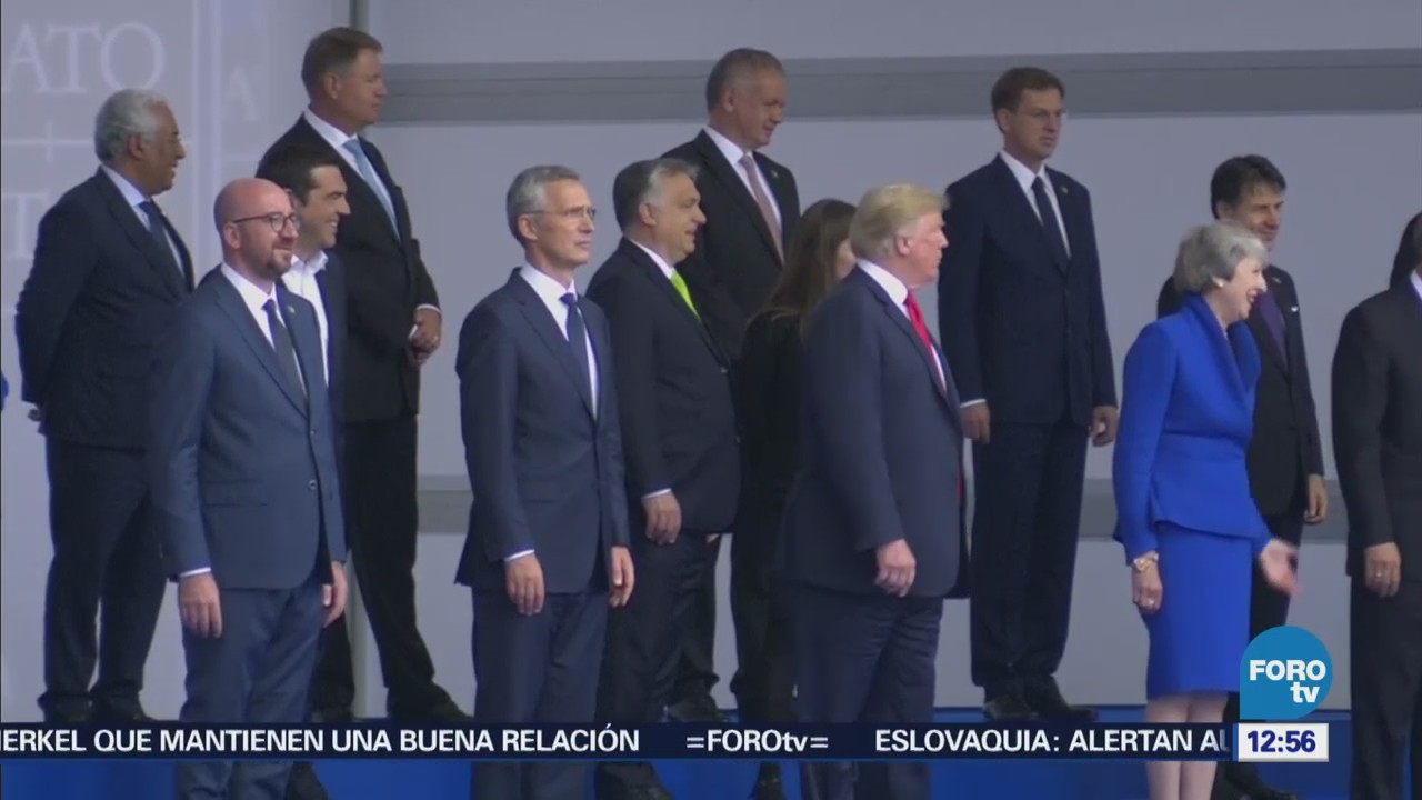 Inicia cumbre de la OTAN en Bruselas, Bélgica