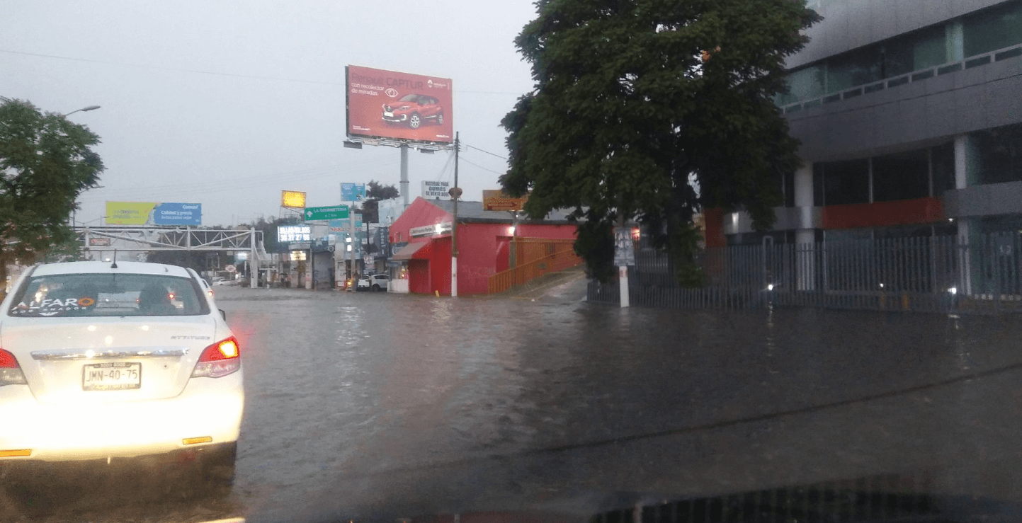 Lluvias intensas afectan Zapopan, Guadalajara y Tlajomulco