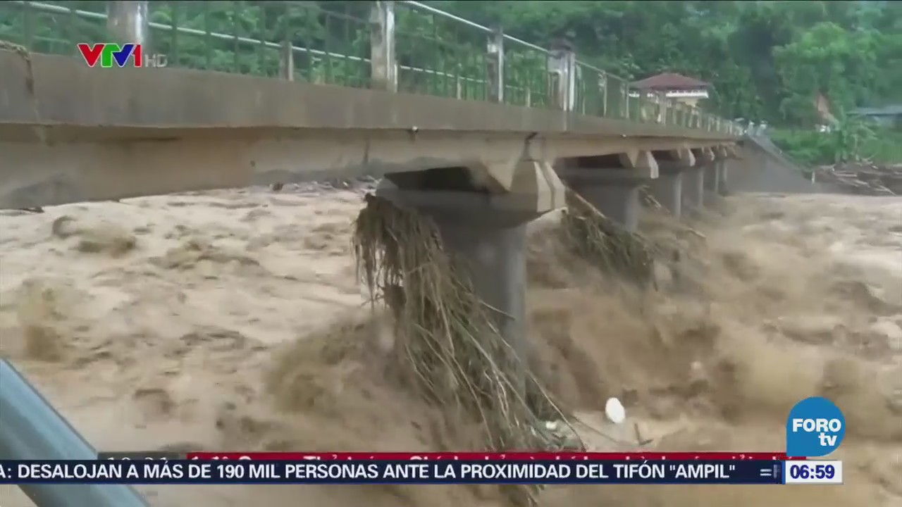 Inundaciones en Vietnam dejan 20 muertos
