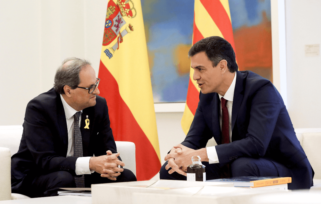 Presidentes de Espana y Cataluna encauzan relación
