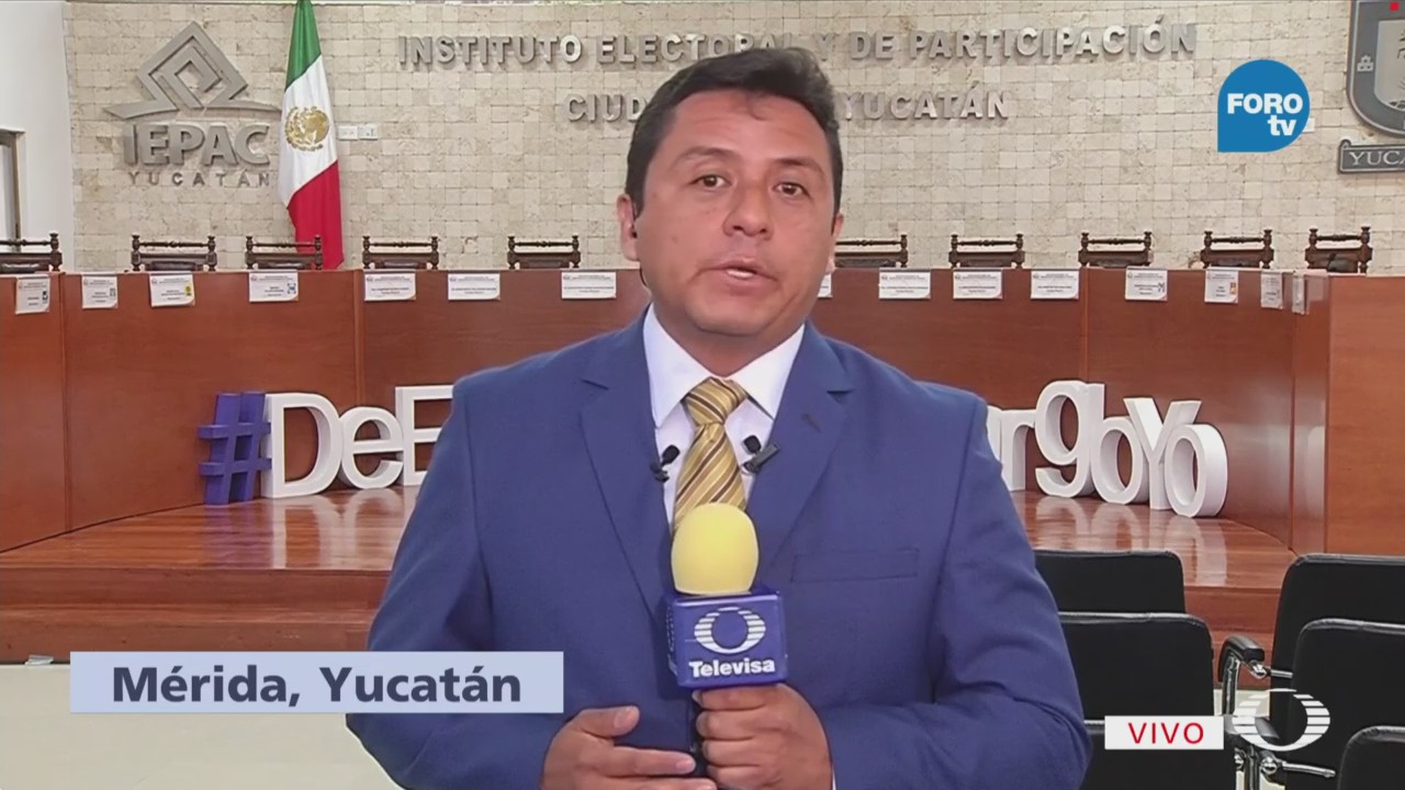 Jornada electoral transcurre con calma en Yucatán