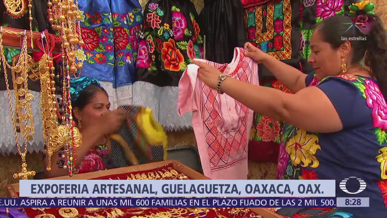 La Feria de las Artesanías ofrece tradición en la Guelaguetza, Oaxaca