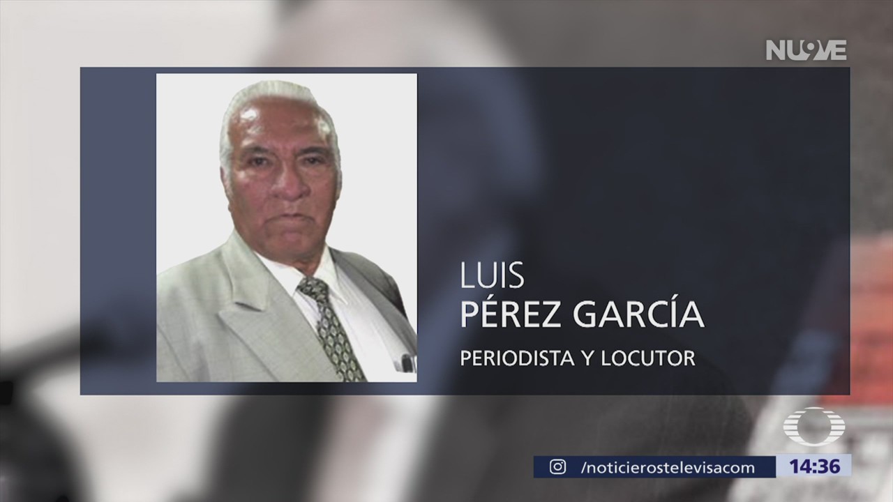 Asesinan Periodista Luis Pérez García Cdmx