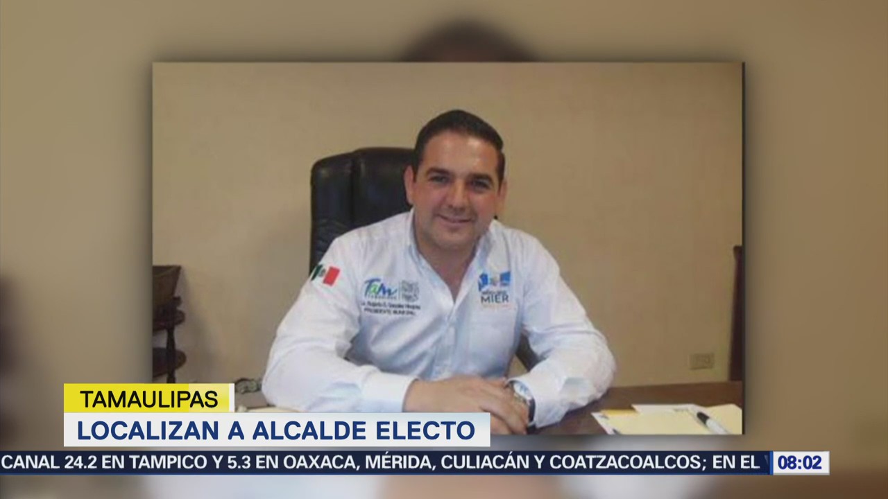 Localizan al alcalde electo de Ciudad Mier, Gustavo González