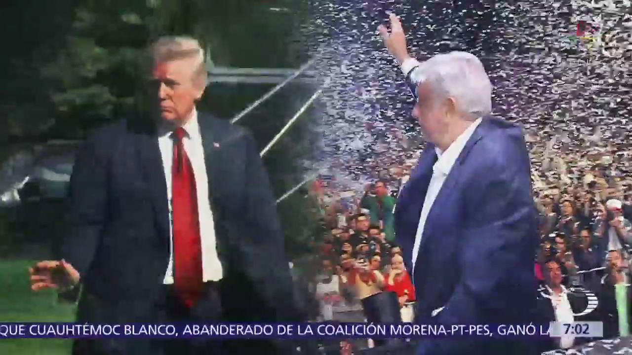 López Obrador y Trump hablan del TLCAN, en primera llamada telefónica