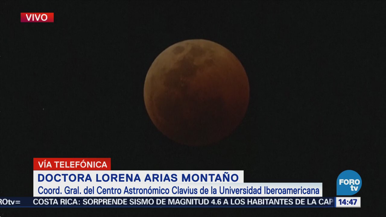 Luna Permanecerá Color Rojizo Durante Fase Total Eclipse