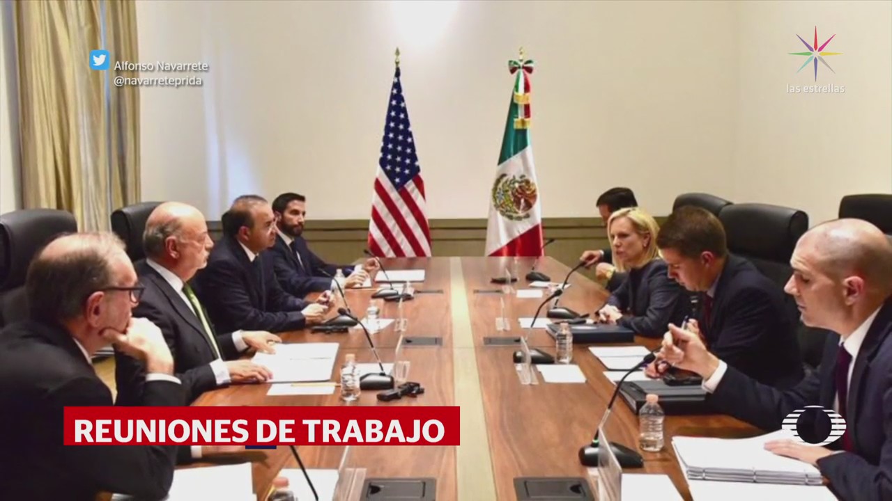 Comitiva Estadounidense Sostiene Reuniones Funcionarios Mexicanos