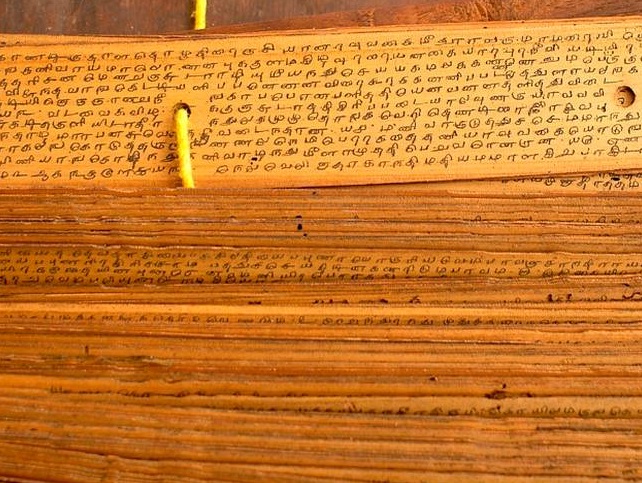 India halla escritos ‘misteriosos’ en hojas de palma