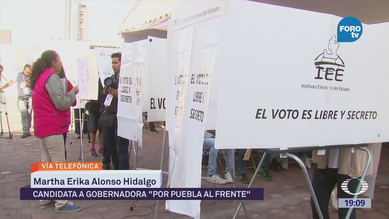 Martha Erika Alonso Optimista Tendencia Elección Puebla