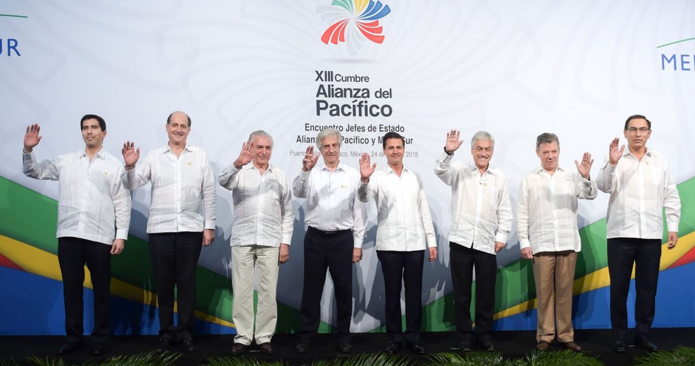 Alianza del Pacífico y Mercosur suman por Latinoamérica