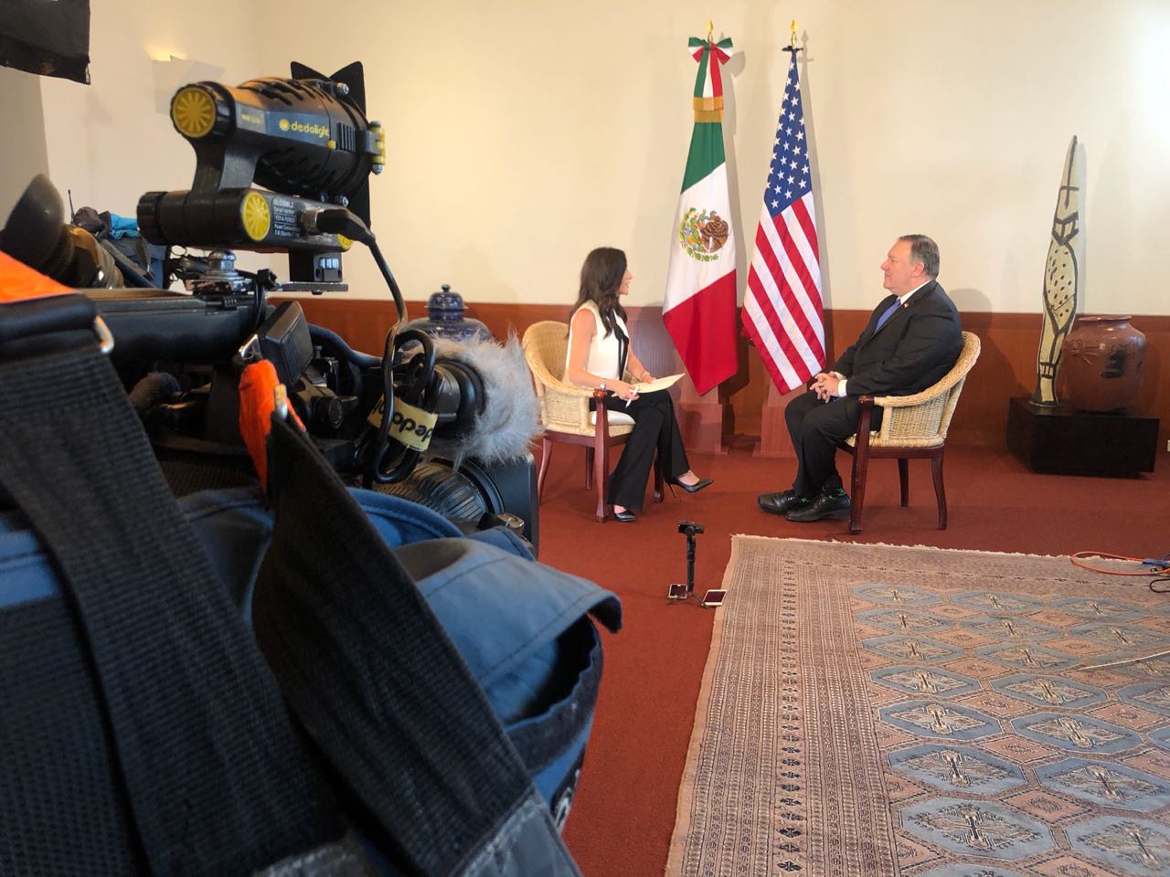 Mike Pompeo celebra proceso democrático México